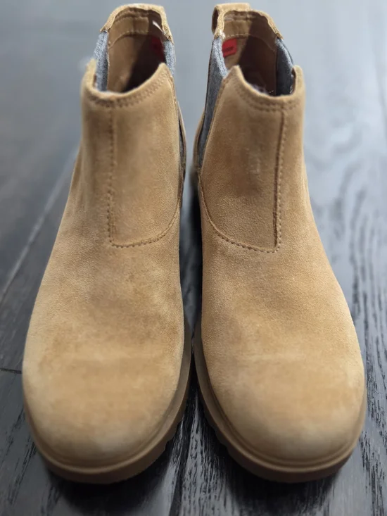 Sorel Women's Tan Suede Chelsea Booties - Picture 4 of 7